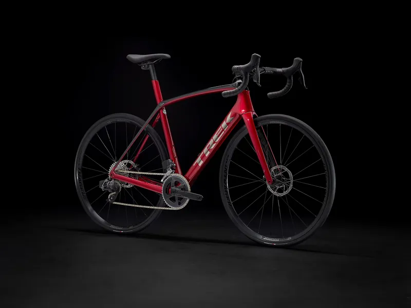 TREK Domane SL 6 AXS Road Bike in Crimson and Trek Black -8